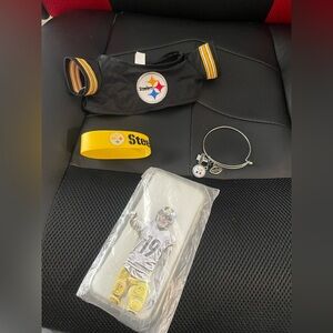 Pittsburgh Steelers Fan Set bracelet build a bear shirt #19 player phone case